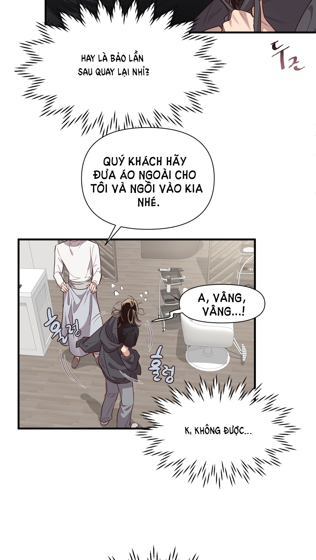 [18+] Điều Bí Mật Dưới Mái Tóc Chapter 1.1 - Next Chapter 1.2