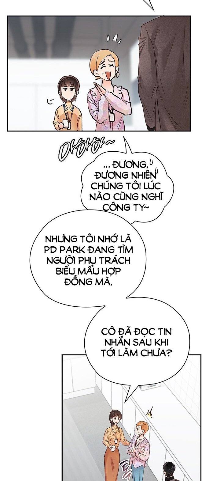 [18+] Trong Công Ty Thì Hãy Đứng Đắn Chapter 30.2 - Trang 2