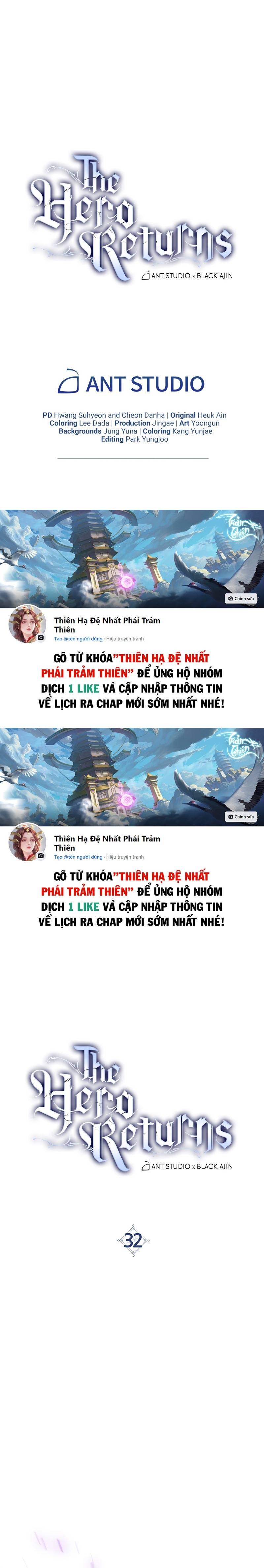 Anh Hùng Trở Lại Chapter 32 - Trang 2