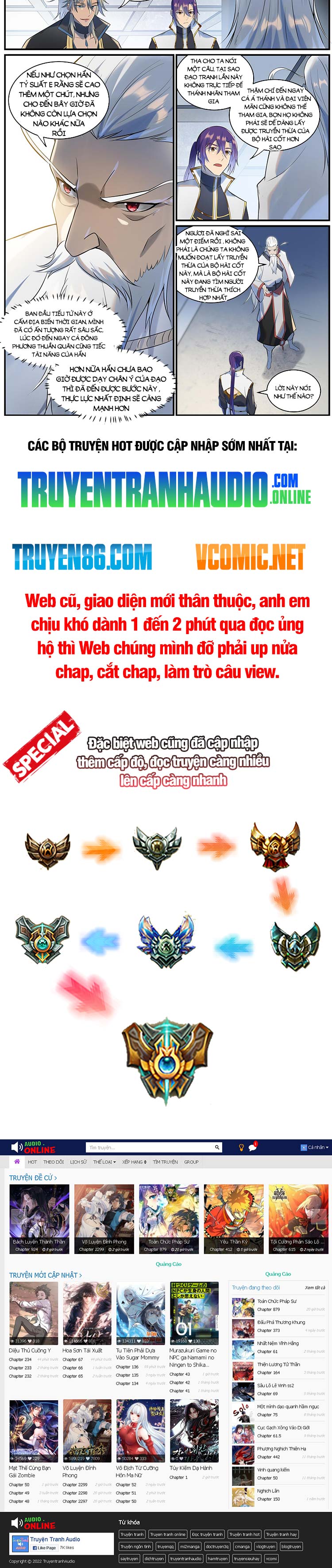 bách luyện thành thần Chapter 944 - Next chapter 945