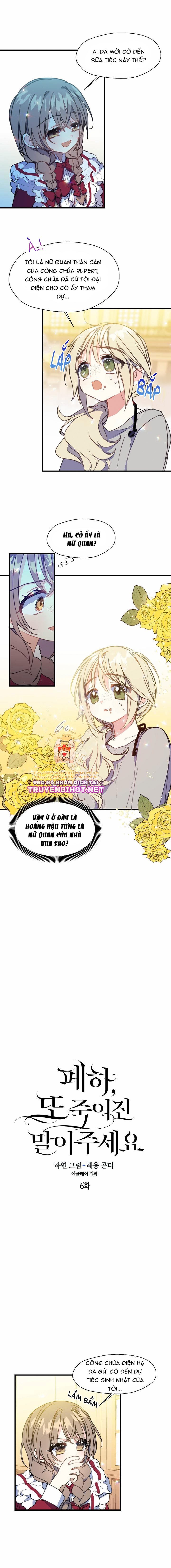 Bệ Hạ,xin Đừng Giết Tôi!! Chapter 6 - Trang 2