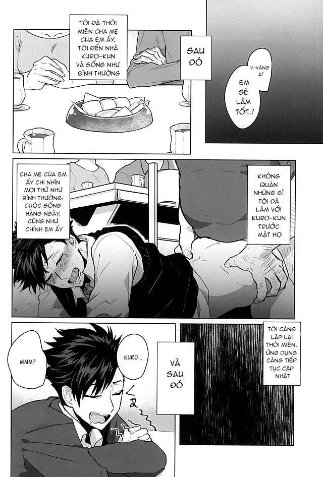 Buổi Học Phụ Đạo Của Kuro-kun Và Thầy Giáo Tận Tụy!! Chapter 1 - Trang 3