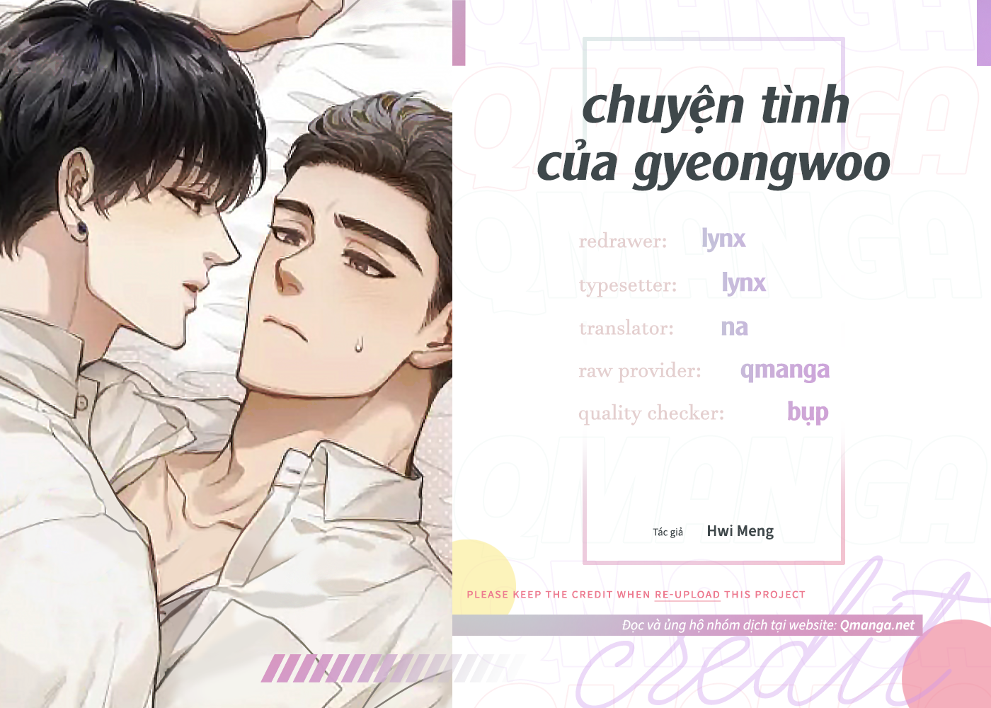 Chuyện Tình Của Gyeongwoo: Chương 1