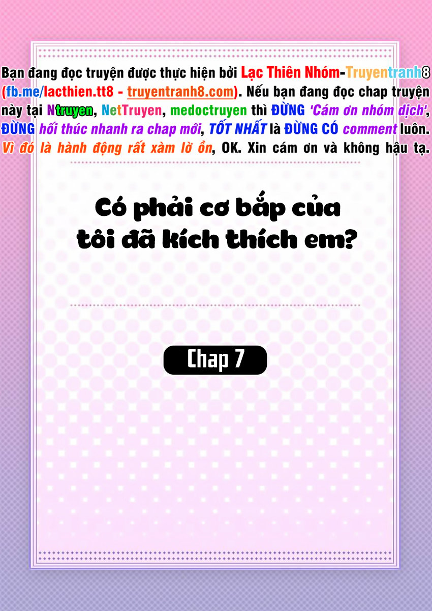 Trang truyện 003 trong truyện tranh Có Phải Cơ Bắp Của Tôi Đã Kích Thích Em? - Chapter 7 - truyentvn.net