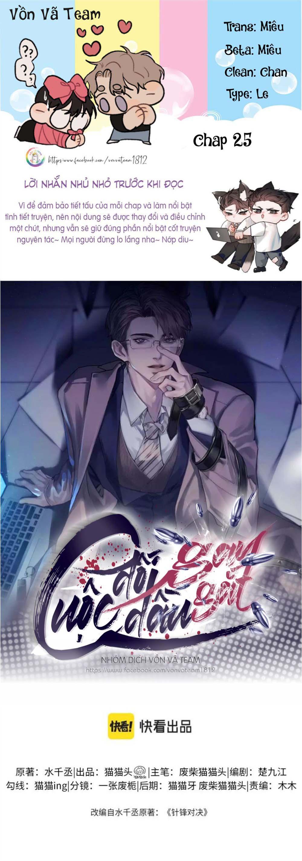 Cuộc Đối Đầu Gay Gắt Chapter 25 - Trang 2