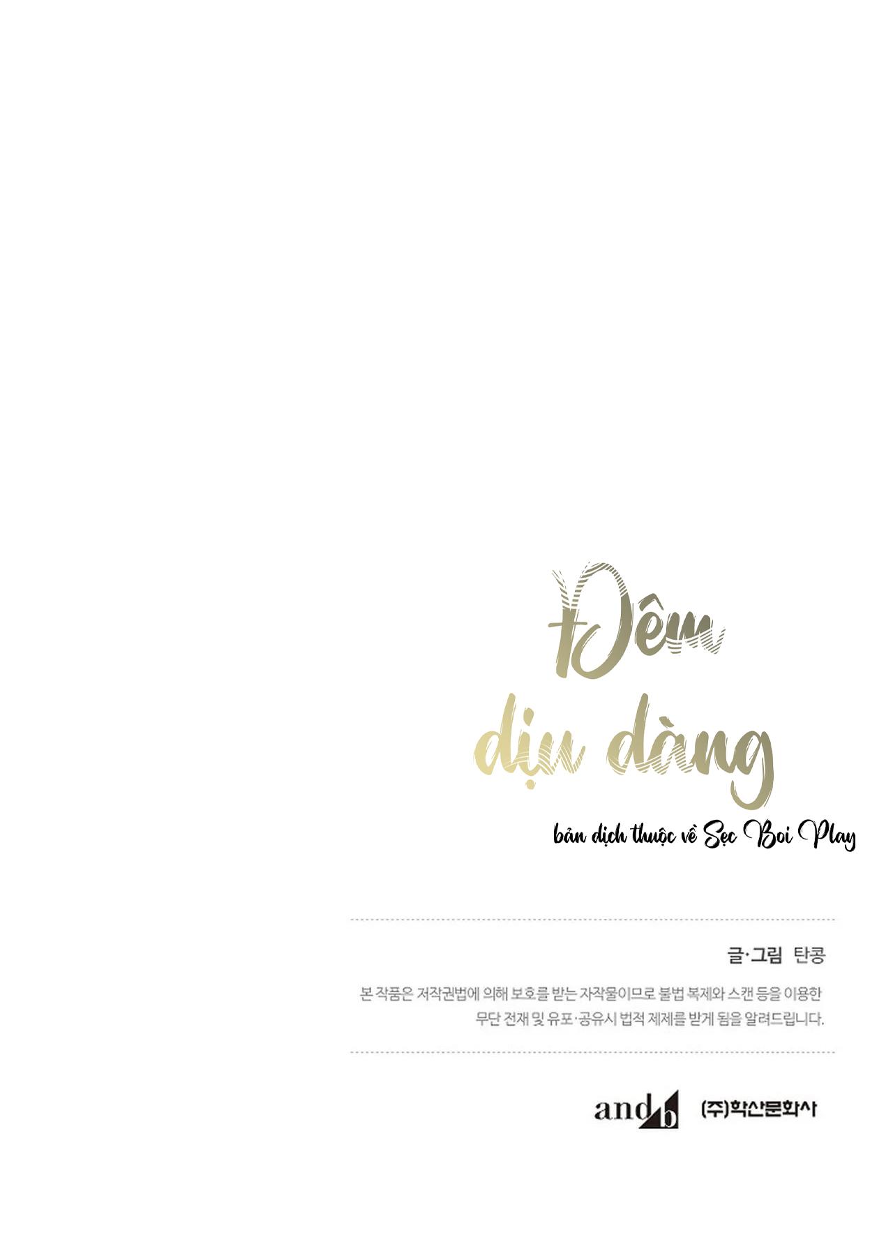 Đêm Dịu Dàng Chapter 2 - Trang 2