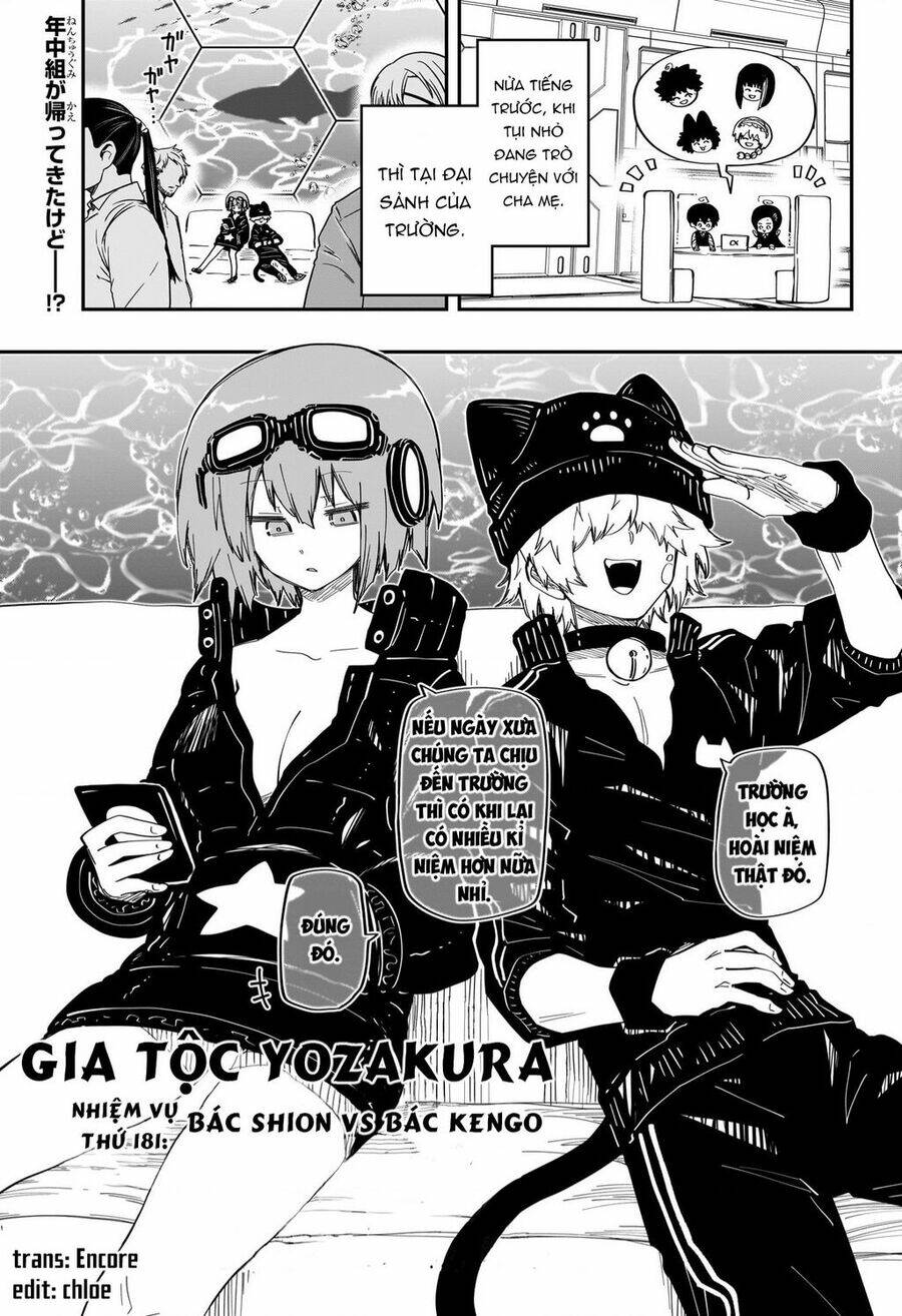 gia tộc điệp viên yozakura Chapter 181 - Next chapter 182