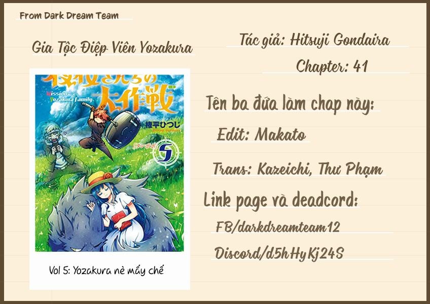 gia tộc điệp viên yozakura Chapter 41 - Next chapter 42