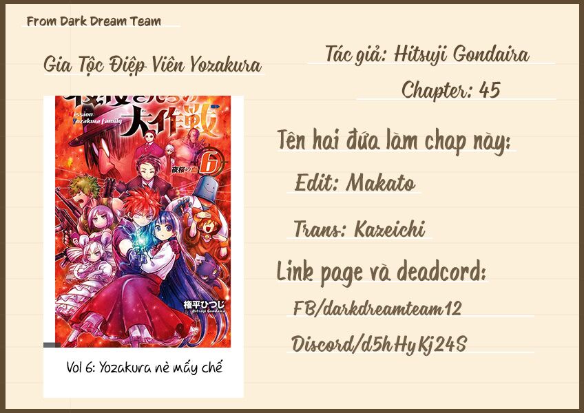 gia tộc điệp viên yozakura Chapter 45 - Next chapter 46