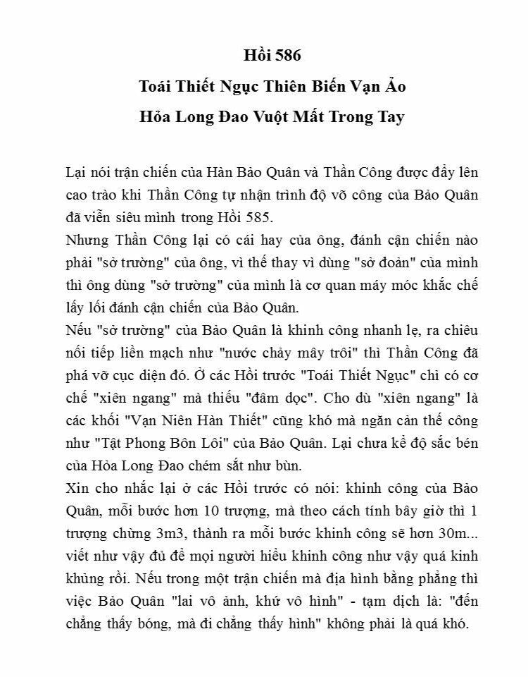 Hiệp Khách Giang Hồ Chapter 586 - Next Chapter 587