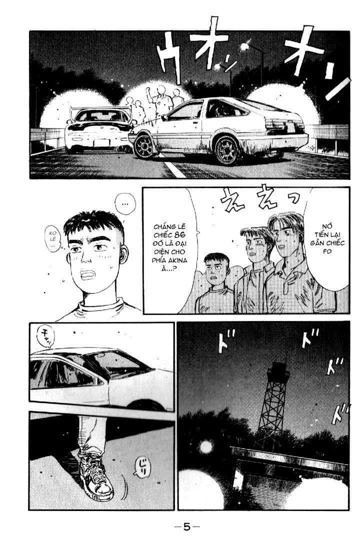 Initial D Chapter 11: - Takumi! Tốc độ sấm sét ... - Trang 4