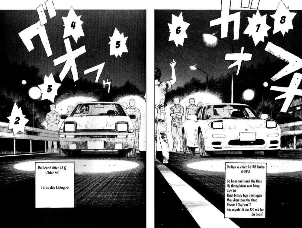 Initial D Chapter 11: - Takumi! Tốc độ sấm sét ... - Trang 4