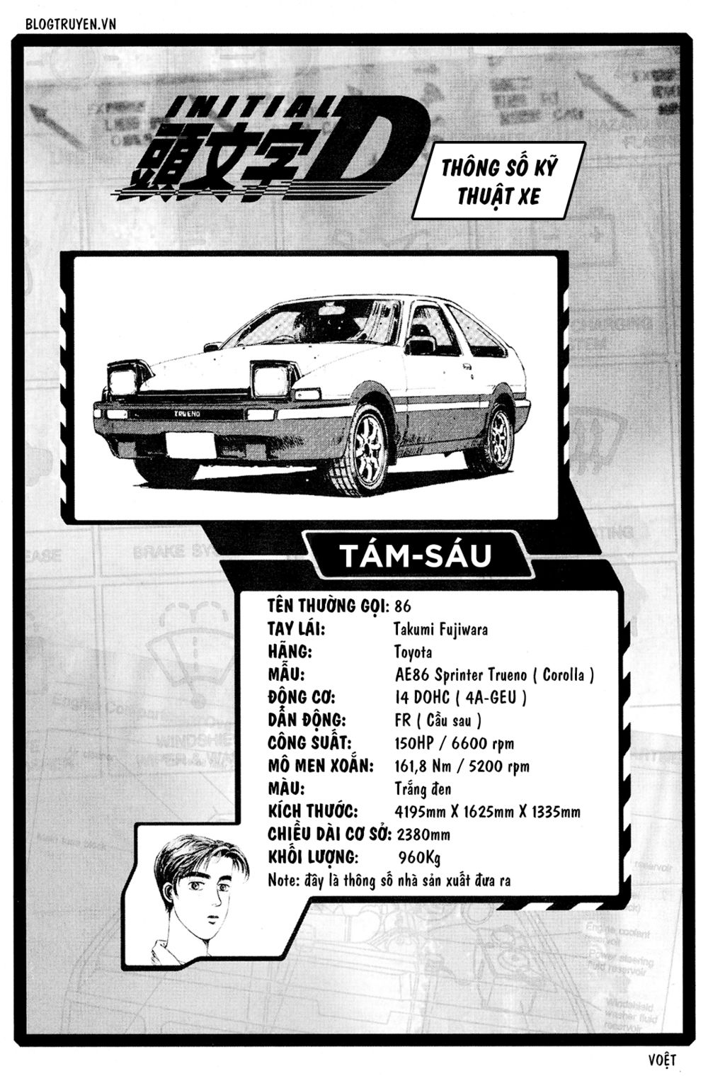 Initial D Chapter 171: - Trận chiến trên không - Trang 4