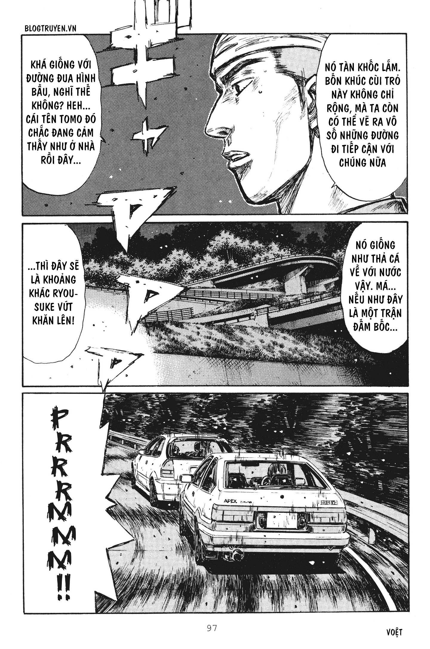 Initial D Chapter 249: - Lối đi tàng hình - Trang 4