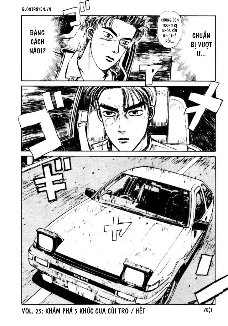 Initial D Chapter 25: - Khám phá 5 khúc cua cùi trỏ - Trang 3