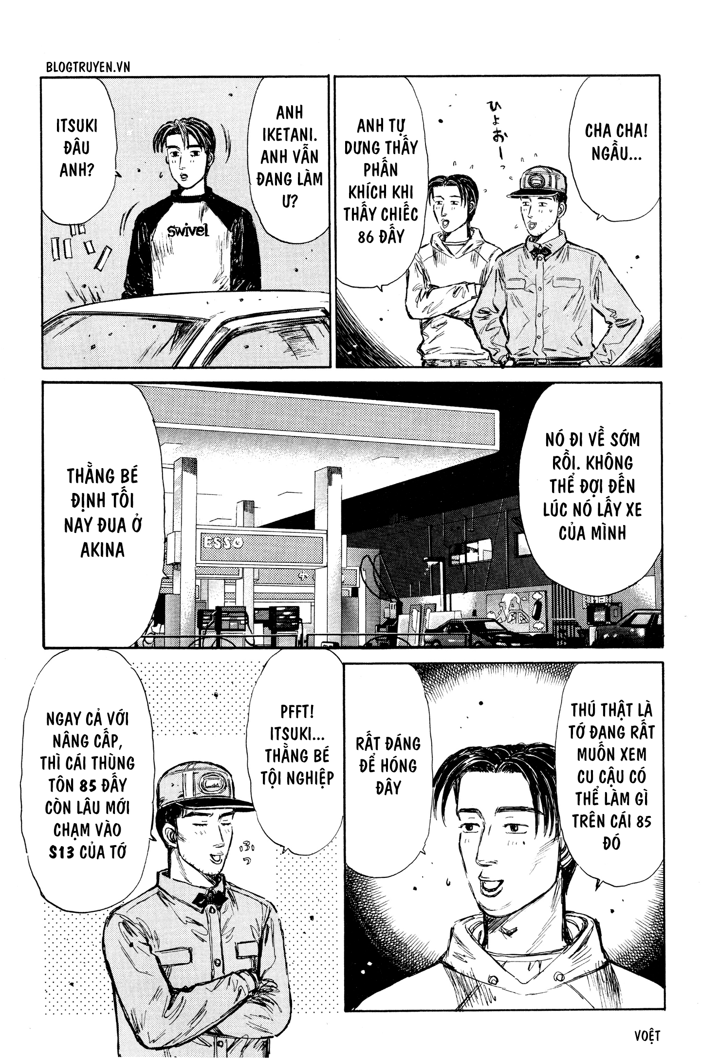 Initial D Chapter 260: - Ngày của chiếc 85 tăng áp - Trang 4