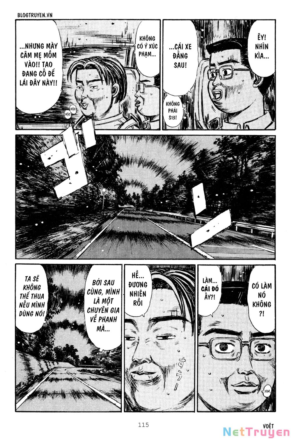 Initial D Chapter 264: - Đánh bại hai thằng mập - Trang 4