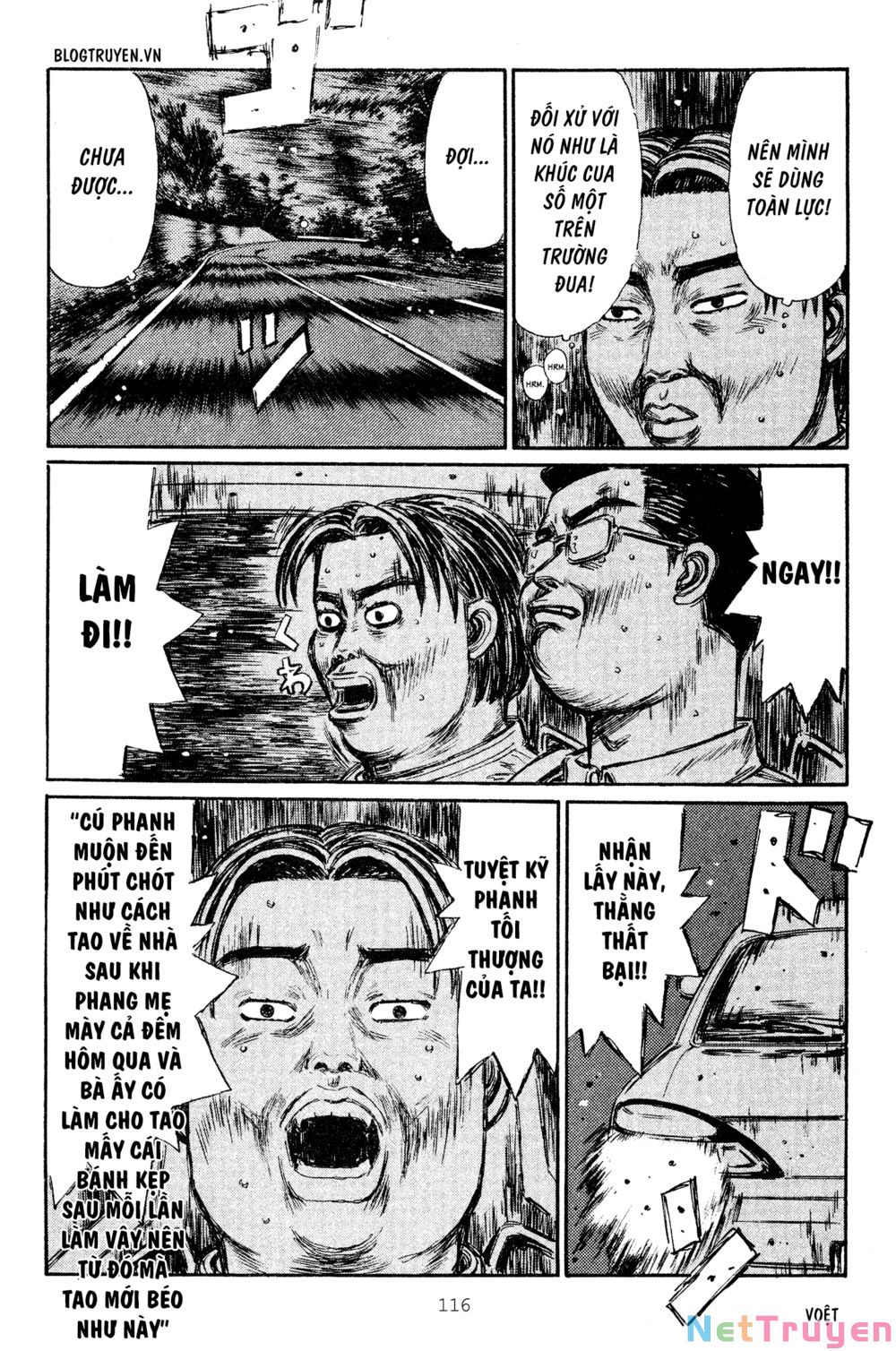 Initial D Chapter 264: - Đánh bại hai thằng mập - Trang 4