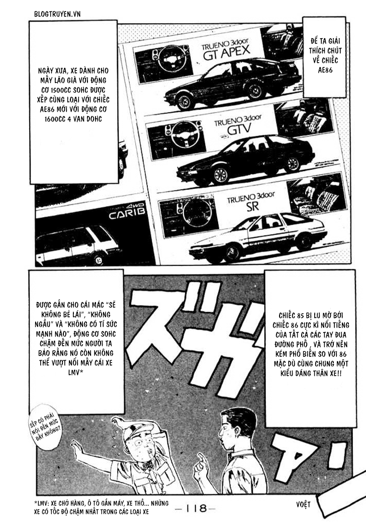 Initial D Chapter 27: - Chiếc Levin của Itsuki xuất hiện - Trang 4