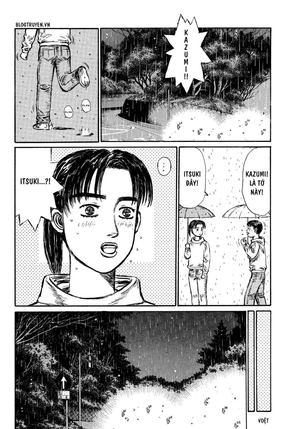 Initial D Chapter 306: - Levin siêu nạp ( Phần hai ) - Trang 4