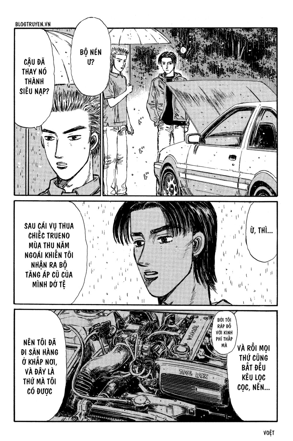 Initial D Chapter 306: - Levin siêu nạp ( Phần hai ) - Trang 4