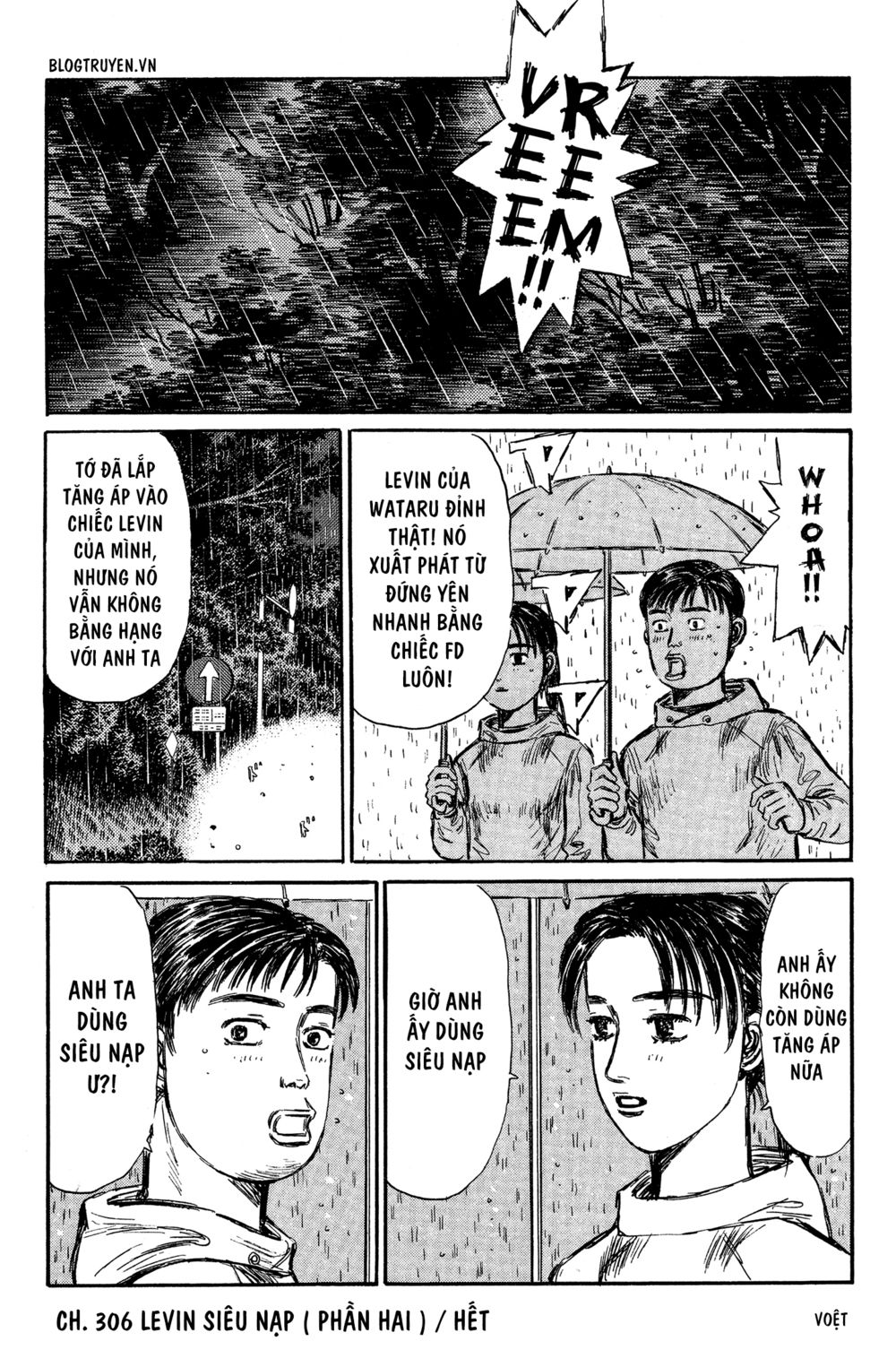 Initial D Chapter 306: - Levin siêu nạp ( Phần hai ) - Trang 4