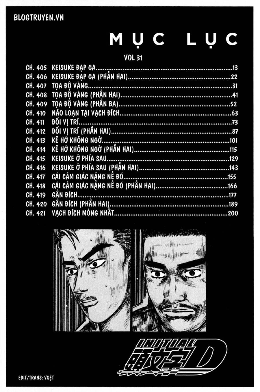 Initial D Chapter 405 - Trang 4