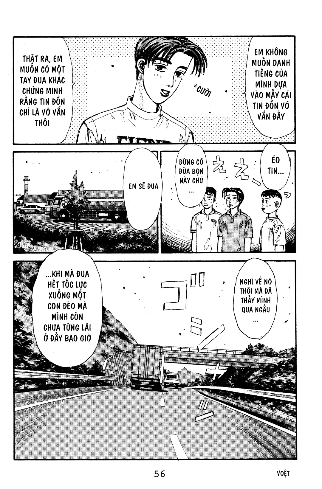 Initial D Chapter 57: - "Takumi sẽ thắng", Trích Bunta - Trang 4