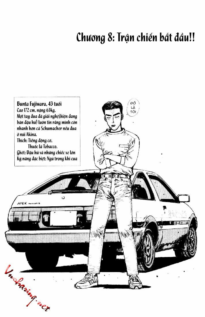 Initial D Chapter 8: - Trận chiến bắt đầu - Trang 4