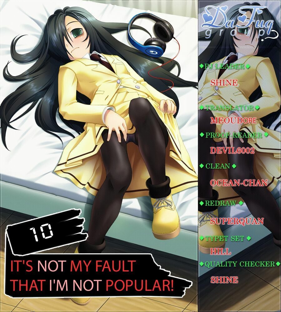 It’s Not My Fault That I’m Not Popular! Chapter 10 - Trang 4