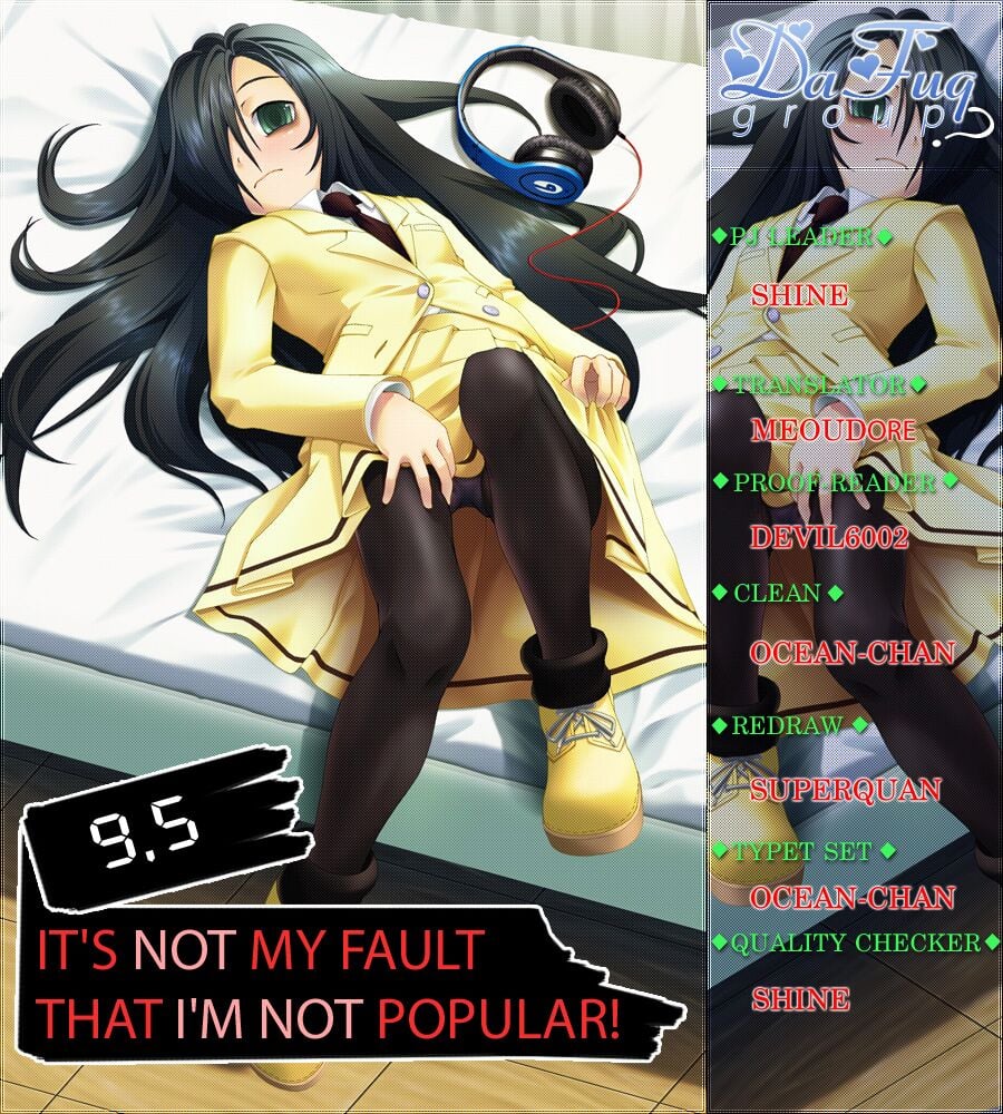 It’s Not My Fault That I’m Not Popular! Chapter 9.5 - Trang 3