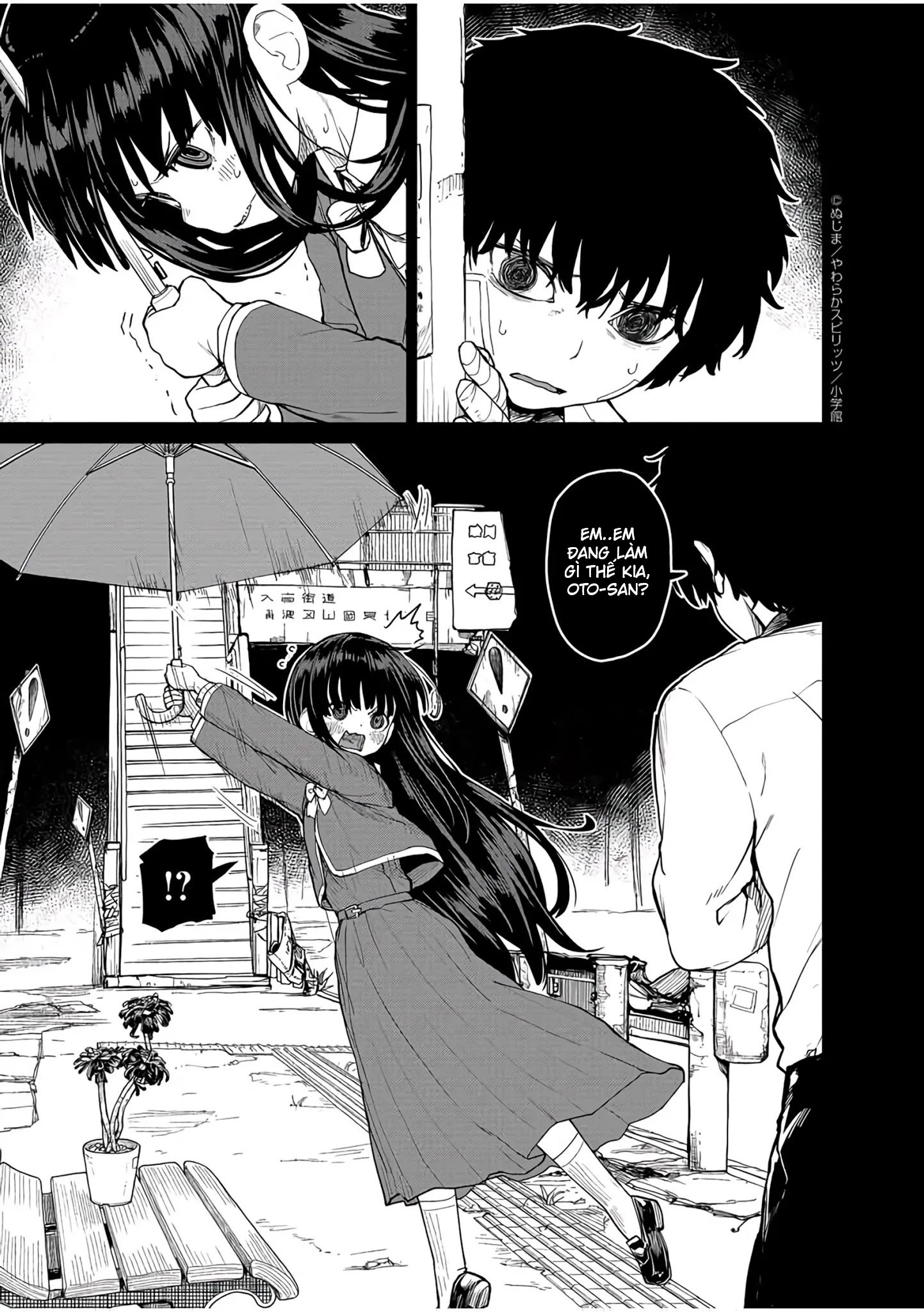 Kaii To Otome To Kamigakushi Chapter 14 - Trang 4