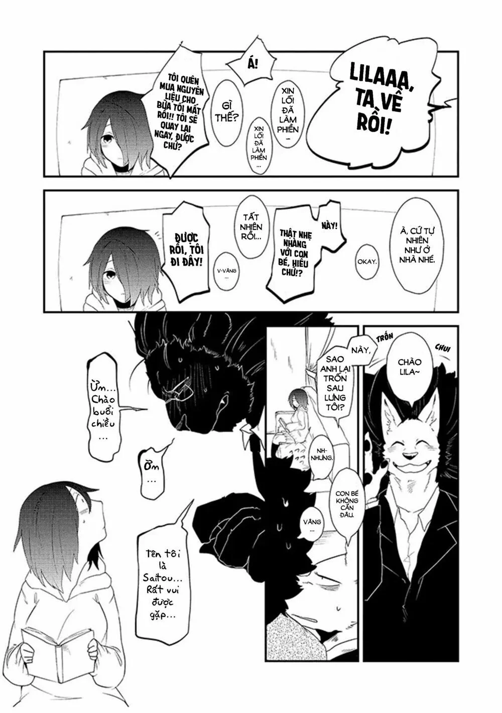 Kainushi Juujin To Pet Joshikousei Chapter 3 - Trang 4