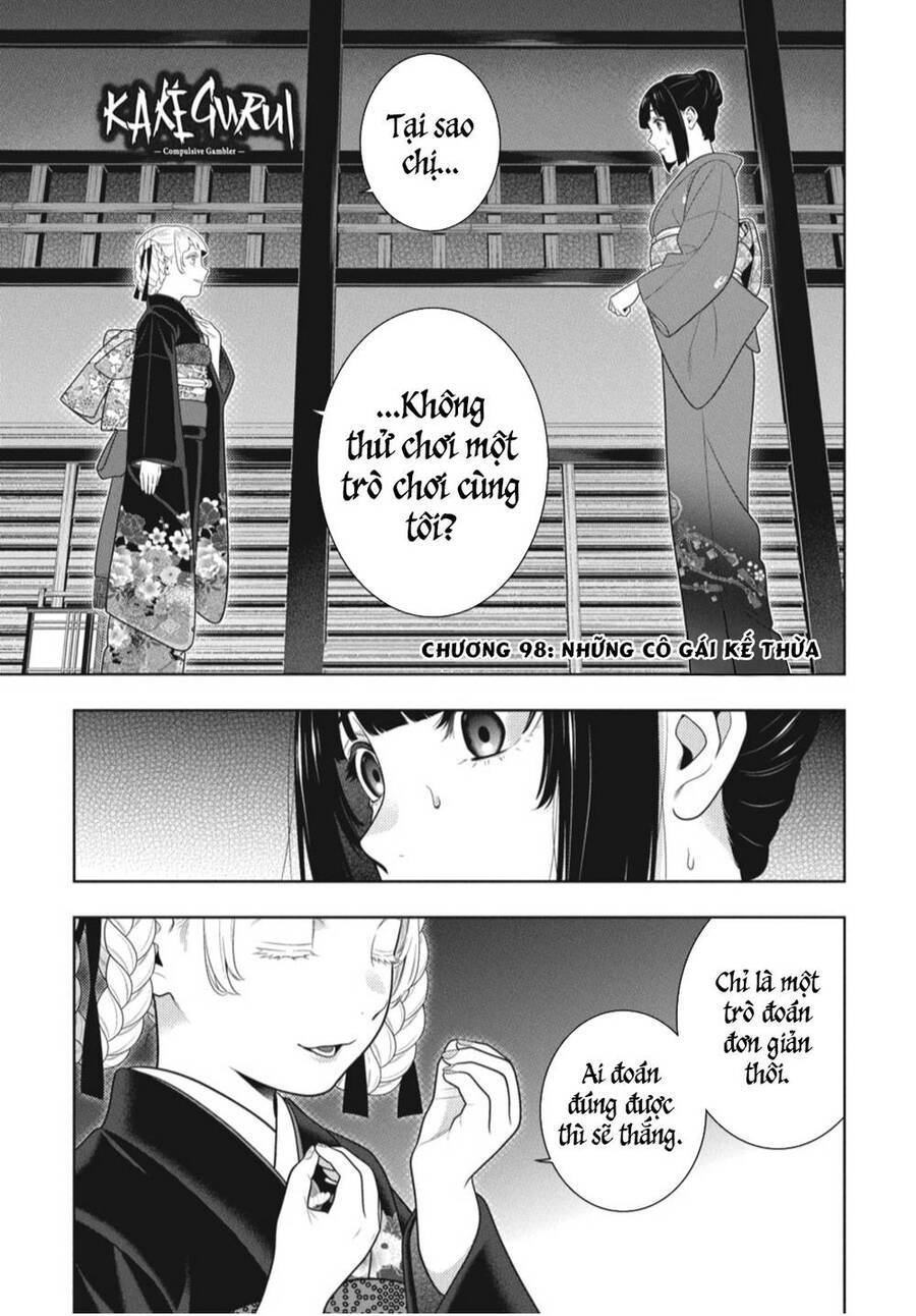 Kakegurui Yorozu Chapter 98 - Trang 3