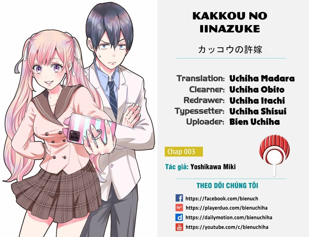 kakkou no iinazuke Chapter 3 - Next chapter 4: tôi sẽ không bao giờ thua cậu đâu!