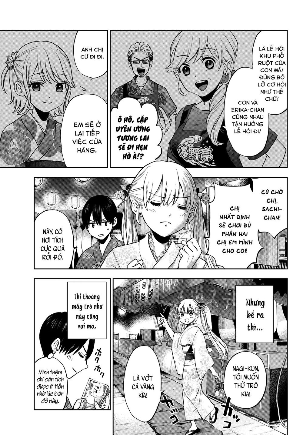 kakkou no iinazuke Chapter 33 - Next chapter 34: giờ chỉ còn cách nói ra bí mật của hai ta thôi!