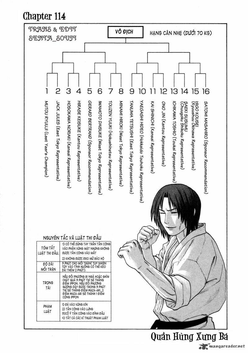 Karate Shoukoushi Kohinata Minoru Chapter 114 - Next 