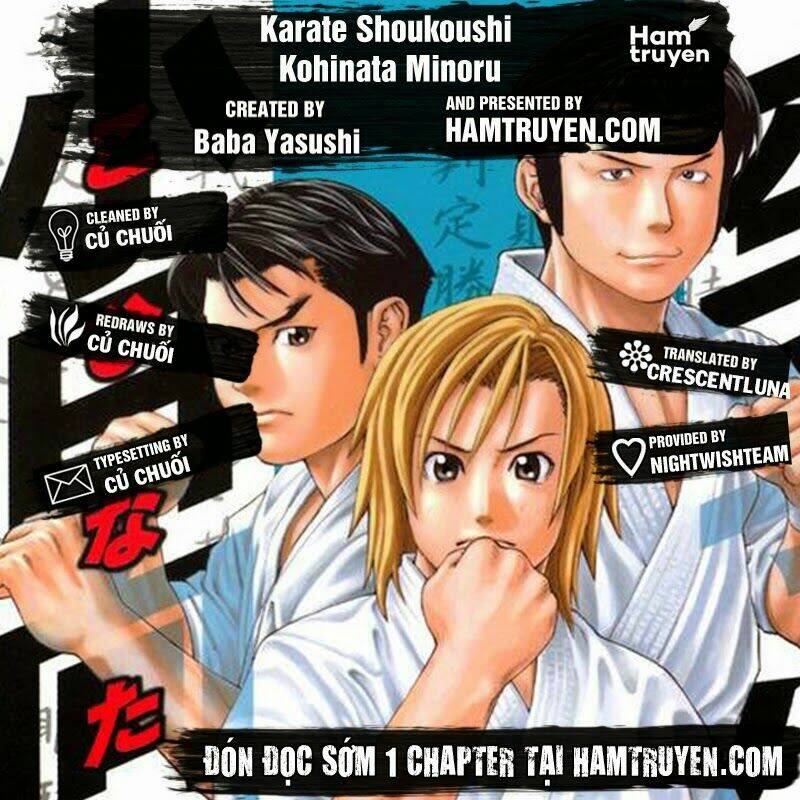 Karate Shoukoushi Kohinata Minoru Chapter 182 - Next 