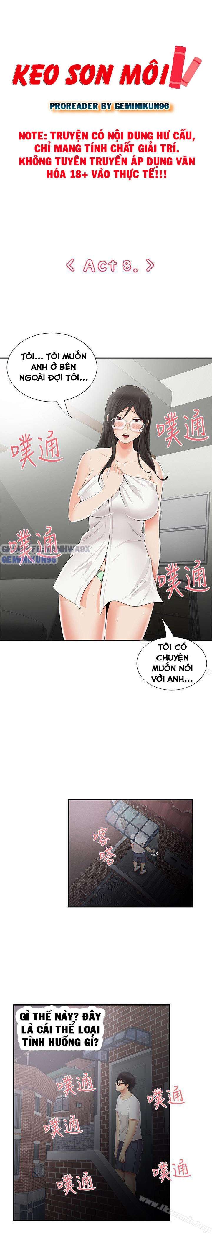 Xem ảnh Keo Son Môi - Chapter 8 - 001 - Truyenhentaiz.net