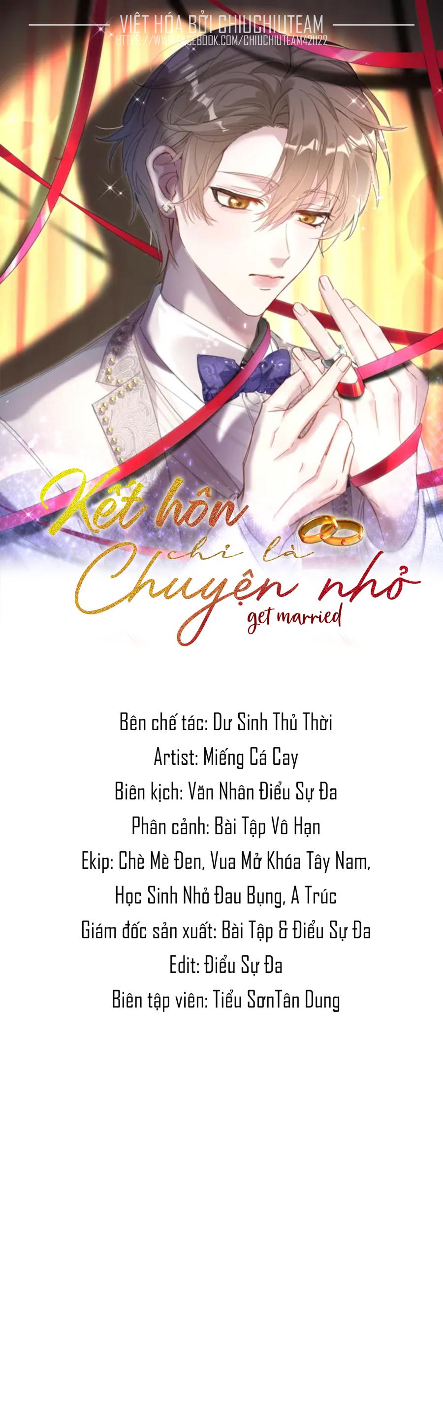 Kết Hôn Là Chuyện Nhỏ Chapter 21 - Trang 2