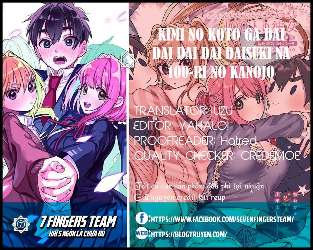 Kimi No Koto Ga Dai Dai Dai Dai Daisuki Na 100-Ri No Kanojo Chapter 8 - Trang 4