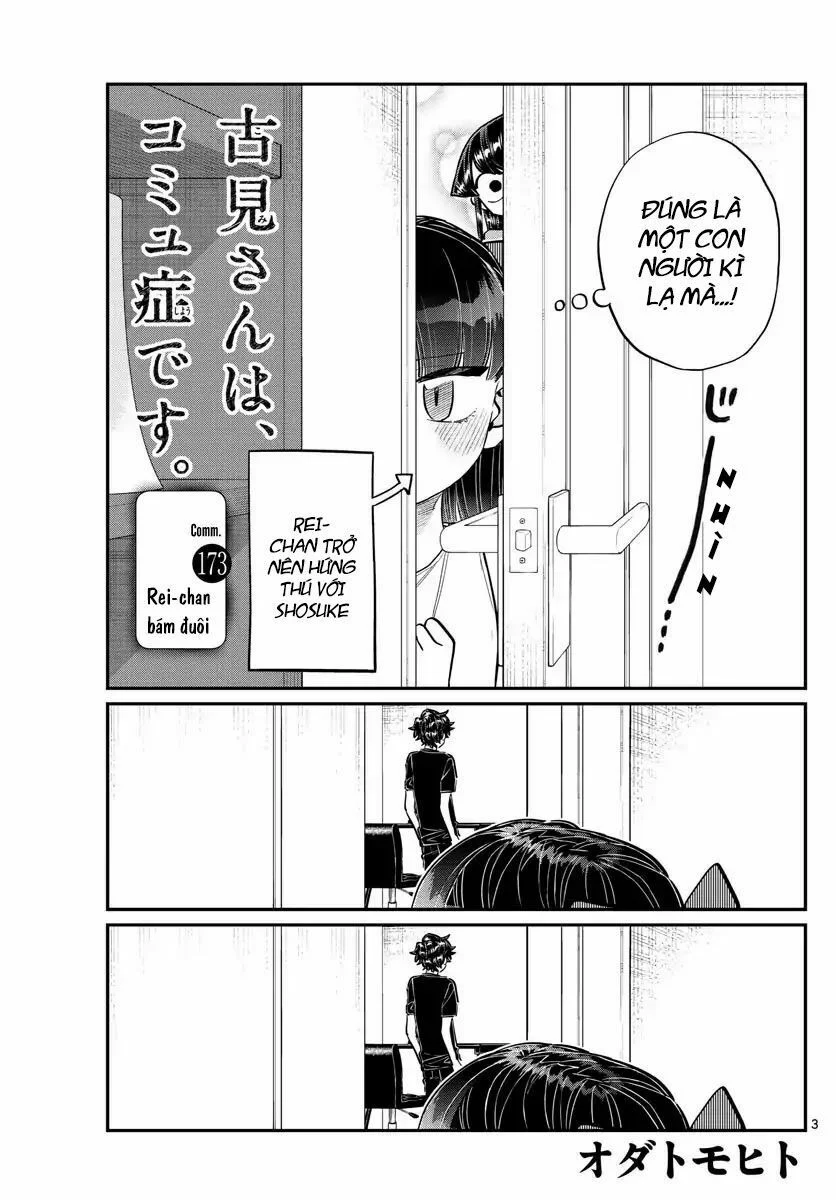 Komi Không Thể Giao Tiếp Chapter 173: - Rei-chan bám đuôi - Trang 4