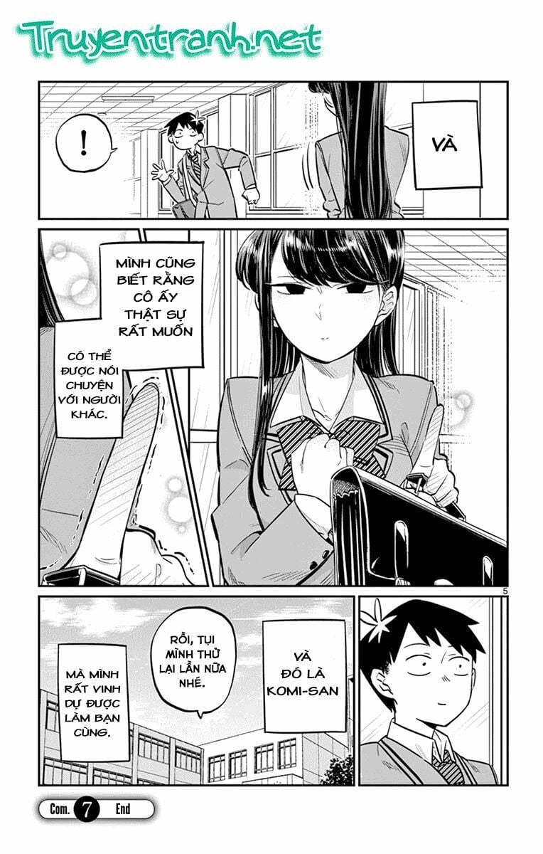 Komi Không Thể Giao Tiếp Chapter 7 - Trang 4