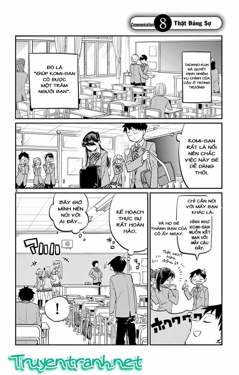 Komi Không Thể Giao Tiếp Chapter 8 - Trang 4