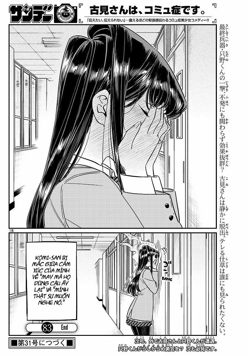 Komi Không Thể Giao Tiếp Chapter 83 - Trang 4