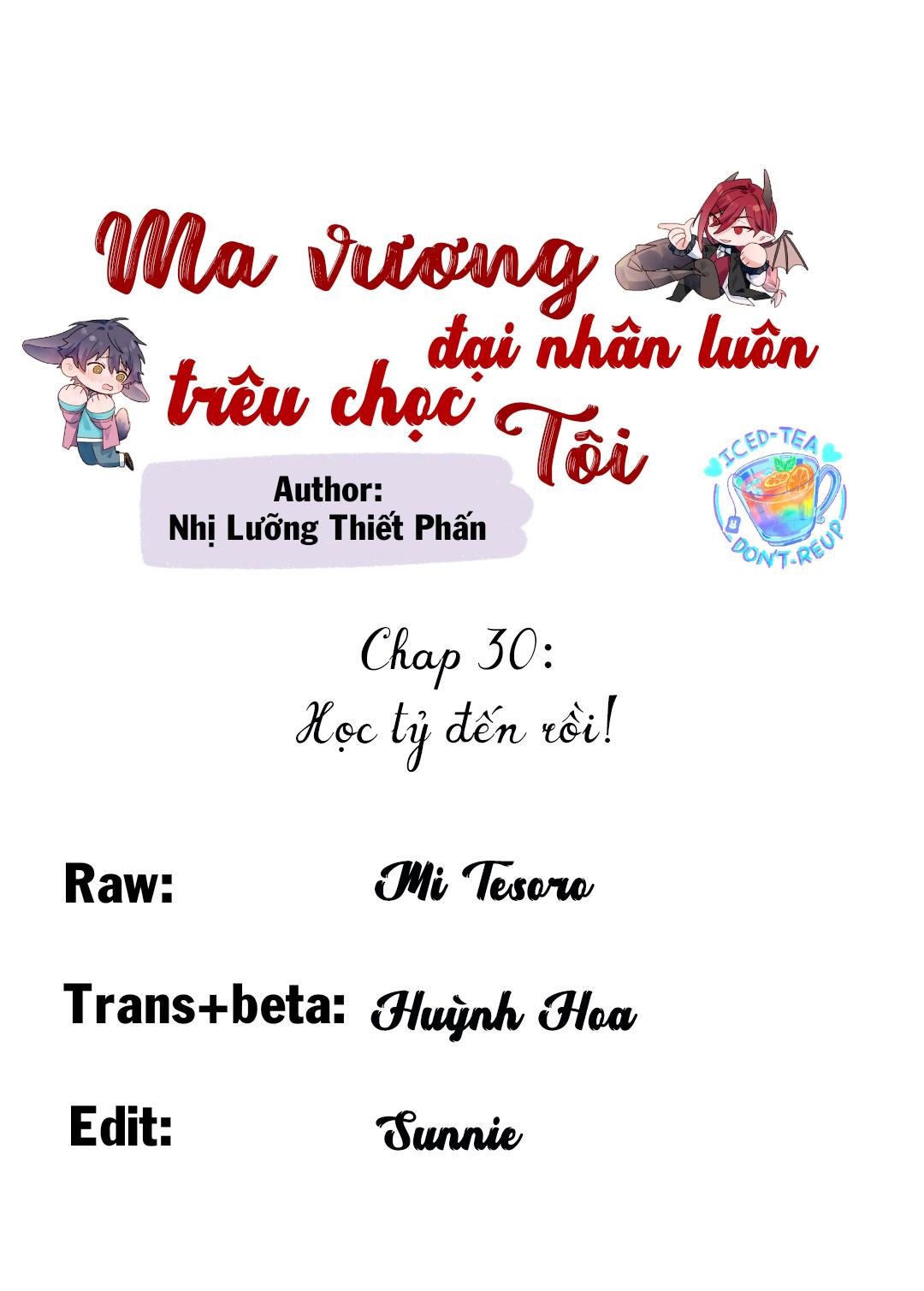 Ma Vương Đại Nhân Luôn Trêu Chọc Tôi Chapter 30 - Trang 4