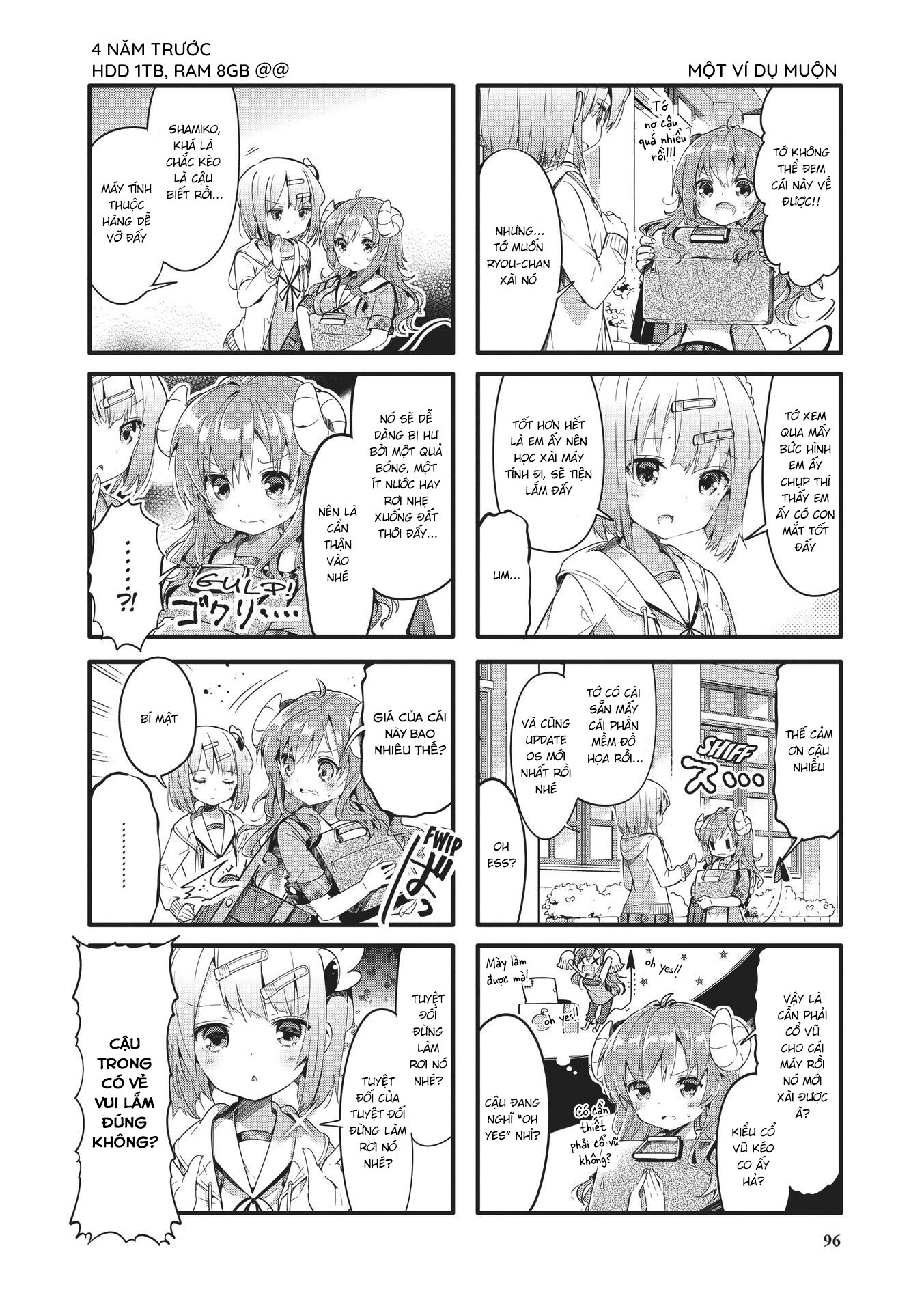 Machikado Mazoku Chapter 10 - Trang 4