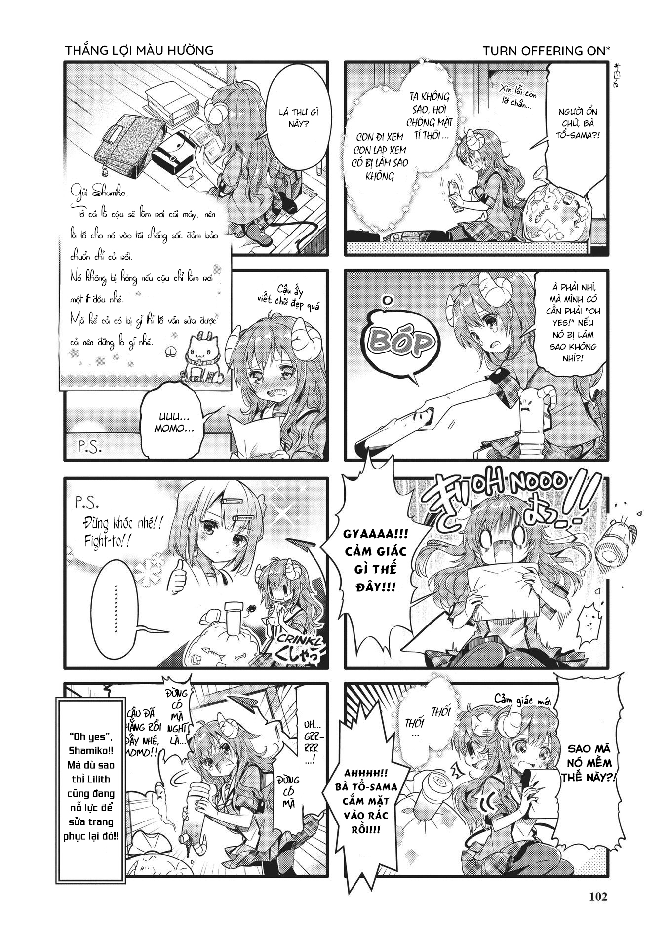 Machikado Mazoku Chapter 10 - Trang 4