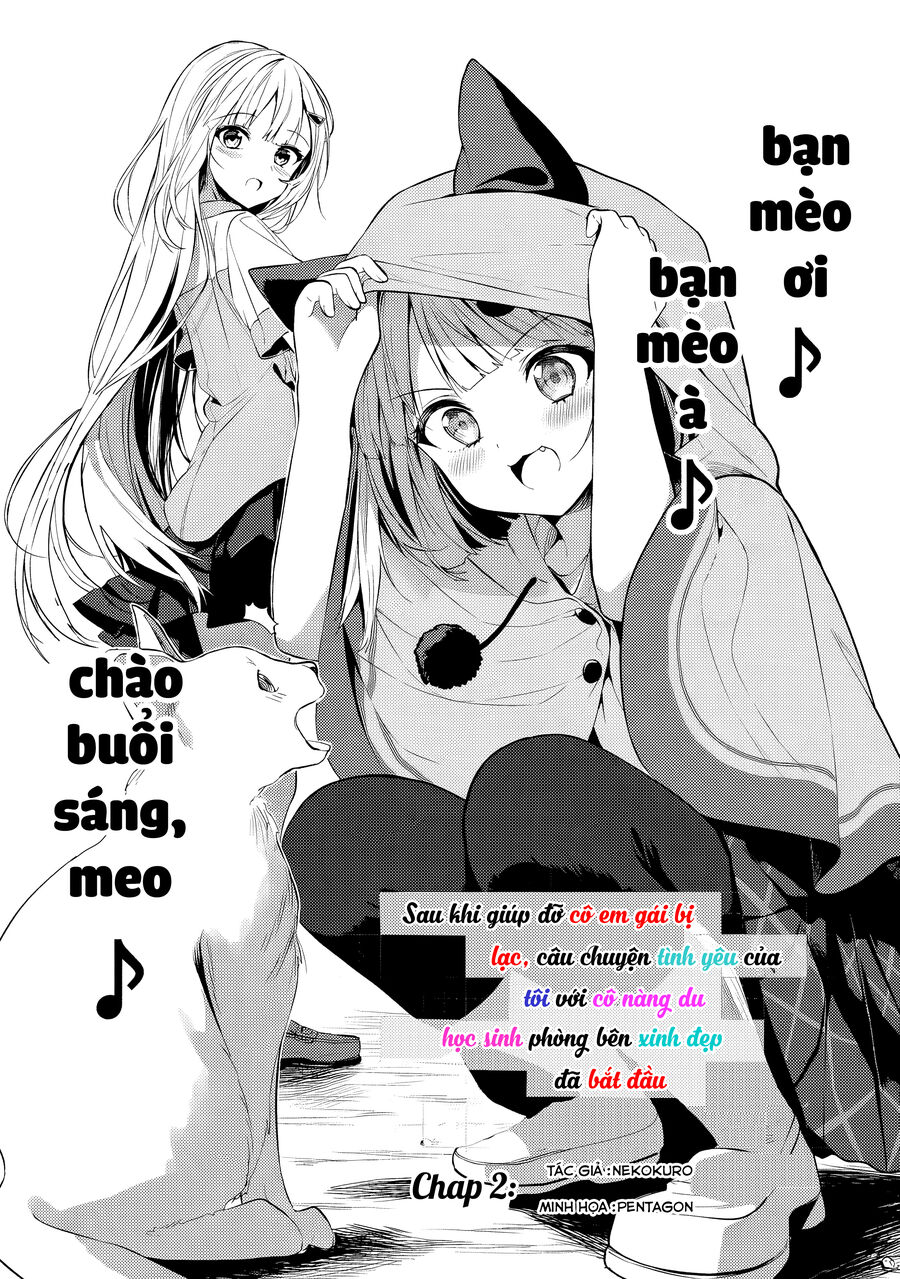 Maigo Ni Natteita Youjo Wo Tasuketara, Otonari Ni Sumu Bishoujo Ryuugakusei Ga Ie Ni Asobi Ni Kuru You Ni Natta Ken Nitsuite Chapter 2 - Trang 4