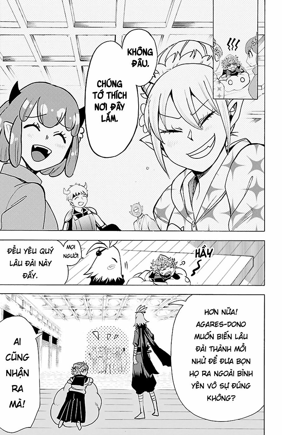 mairimashita! iruma-kun Chapter 130 - Next chapter 131: tù nhân của mị lực